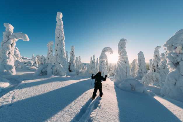 Sallassa matkailu on kasvanut kaikkina vuodenaikoina. 