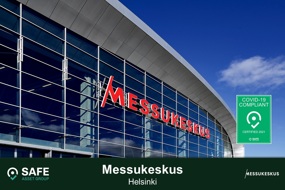 SAFE Asset Group suoritti sertifikaattia varten laajan auditoinnin, jossa todennettiin Messukeskuksen turvallisuuskäytännöt ja -ohjeistus.