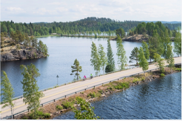 Polkijoita saaristoreitillä.