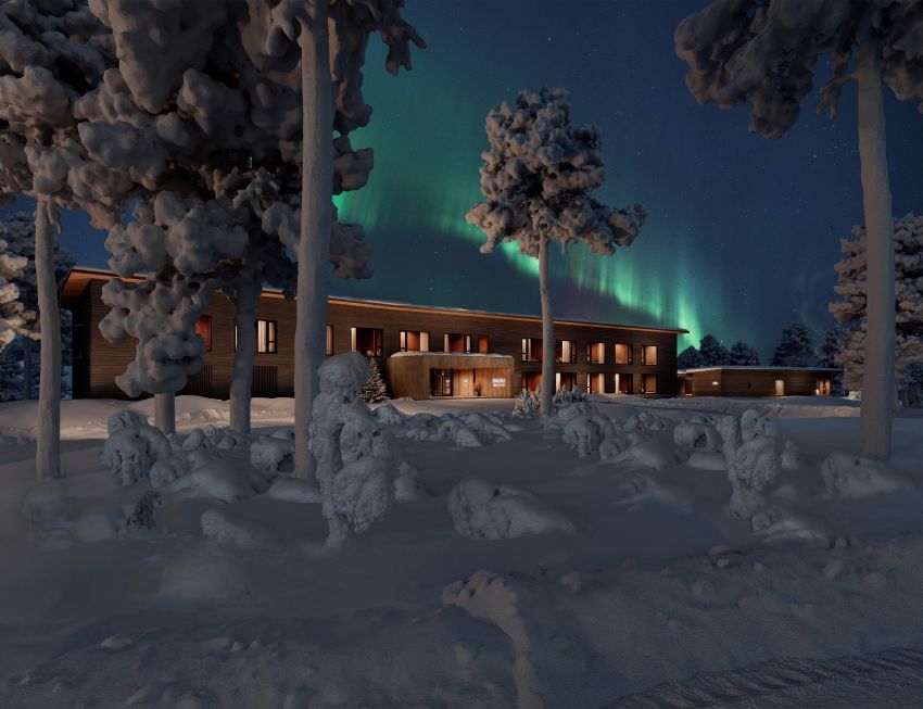 Yrittäjät uskovat, että Gáldussa kylpeminen ja yö tunturissa kansallispuiston kupeessa jättää takuulla ikuisen muistijäljen. Kuva Gáldu Hotel & Spa